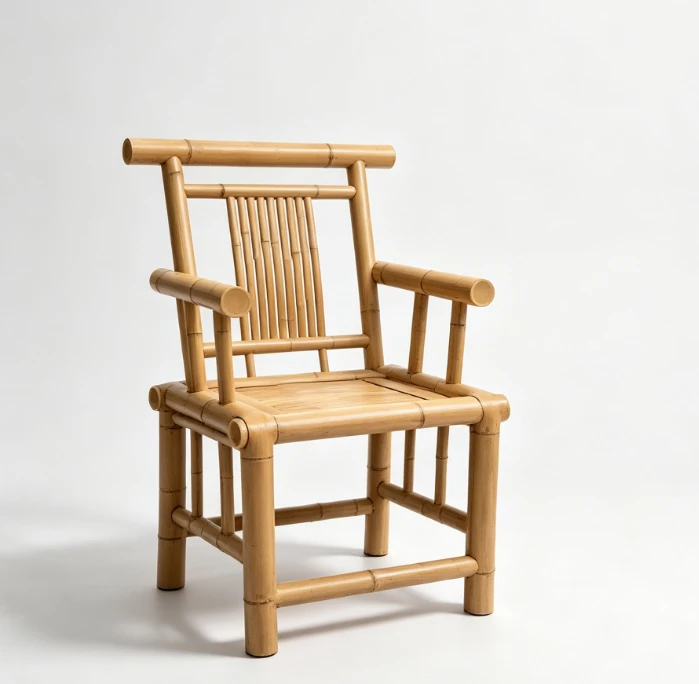 Conjunt combinat de taules i cadires de te principal d'alumini d'estil Zen Bamboo-